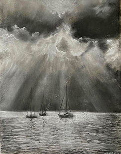 Silver Seas & Moody Skies